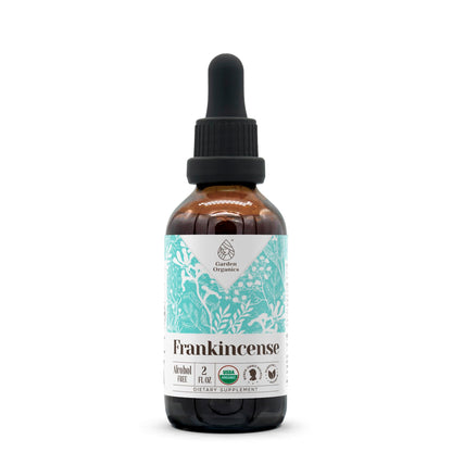 Frankincense USDA Organic Alcohol-Free Extract - Boswellia Serrata Tincture (2 oz) | Immune & Mood Support