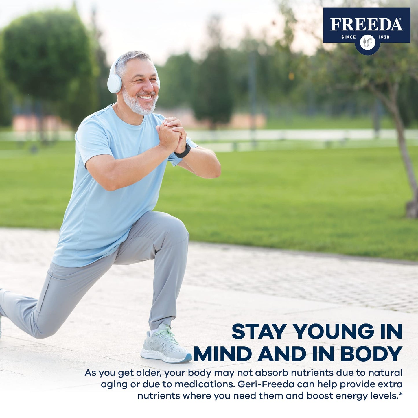 Freeda Senior Multivitamin 60+ – Kosher One Daily Tablet | 250 Count