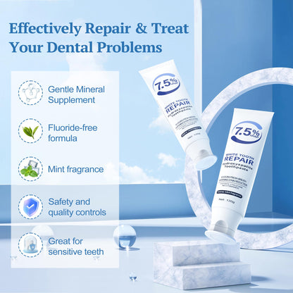 Hydroxyapatite Toothpaste 2-Pack – Enamel Protection & Whitening