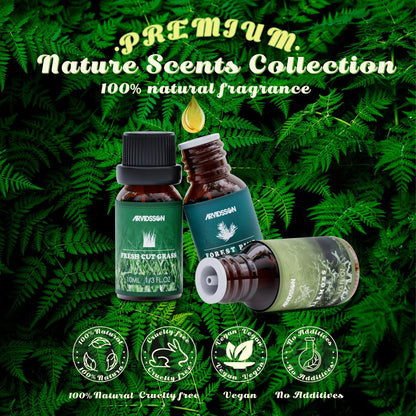 Nature Essential Oils Set | ARVIDSSON Natural Fragrance Oils for Candle Making