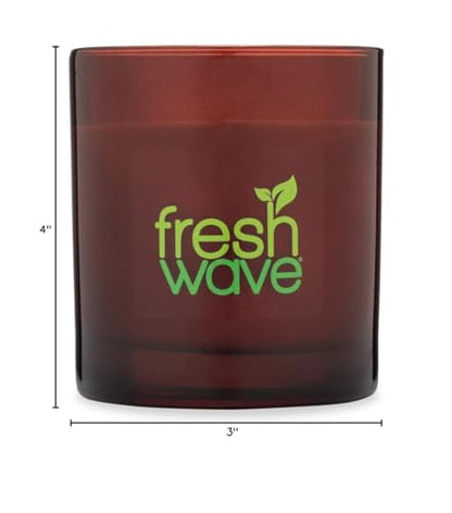 Fresh Wave Odor Eliminating Candle – 7 oz Soy, Safe Plant-Based Odor Relief, 30 HOUR BURN TIME