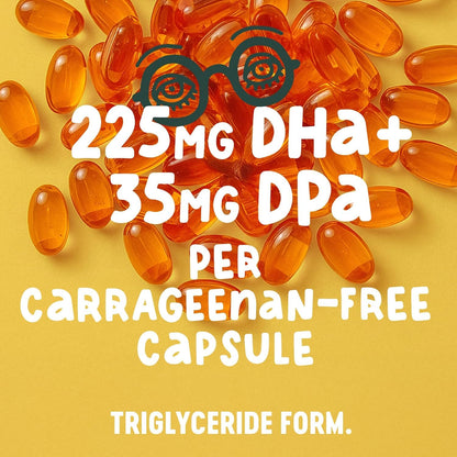 Freshfield Vegan Omega-3 from Algae - Plant-Based DHA + DPA, 3rd-Party Tested