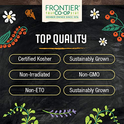 Frontier Co-op Dried Elderberries — European Whole, Non-GMO, Kosher, 16 oz (Pack of 2)
