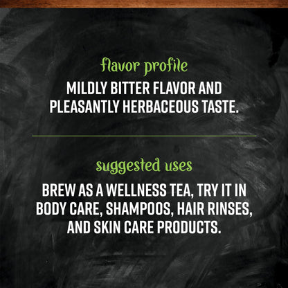 Frontier Co-op Organic Nettle Leaf, Cut & Sifted for Nettle Tea — Kosher, 16 oz (Pack of 2)