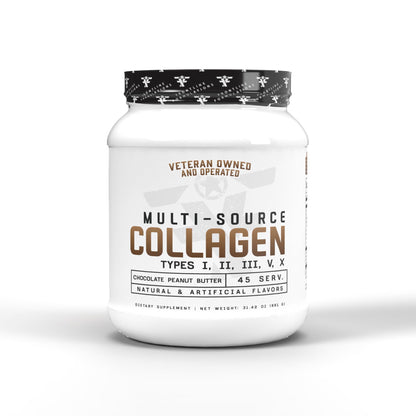 Frontline Multi-Source Collagen – Hair, Skin & Nails (Chocolate Peanut Butter)