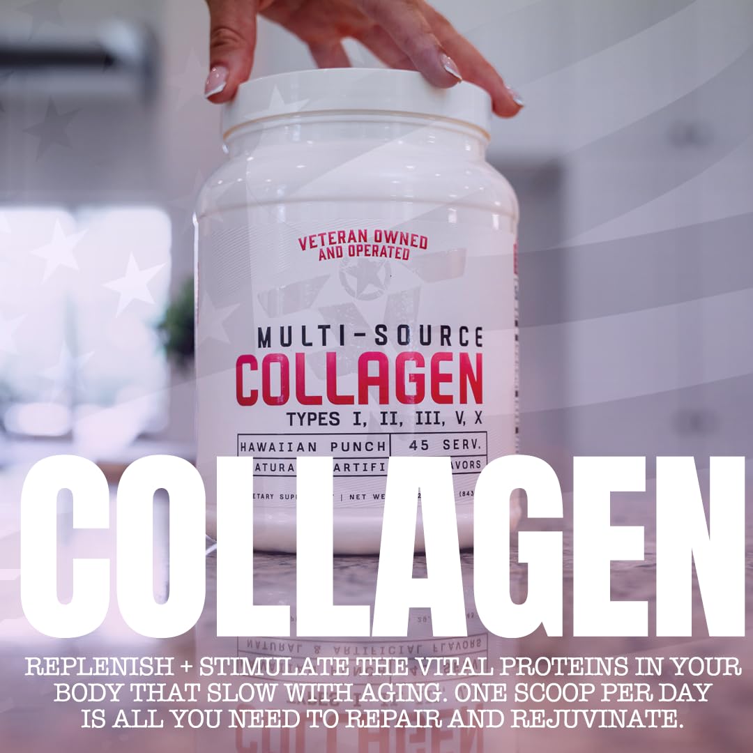 Frontline Formulations Multi-Source Collagen - Hair, Skin & Nails (French Vanilla)