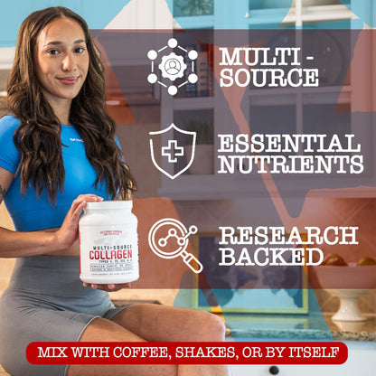 Frontline Formulations Multi-Source Collagen – Hair, Skin & Nails (Hawaiian Punch)