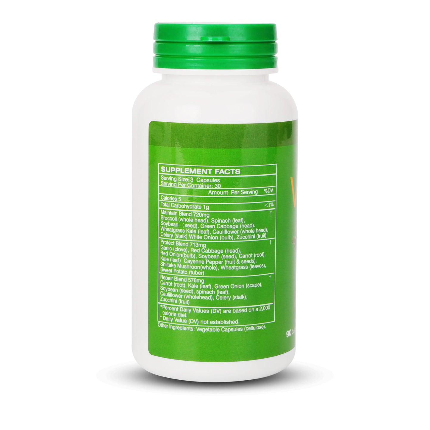 Fruit & Veggies Supplement – 2 Bottles (180 Vegetarian Capsules) | Balance of Natural