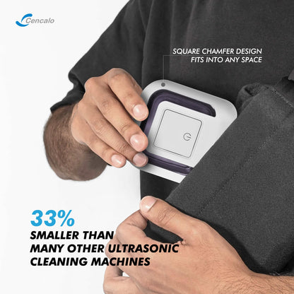 FSA/HSA Eligible 2-in-1 Ultrasonic & UV Dental Cleaner | 42kHz, 180ml Pod