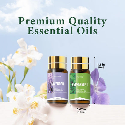 FUHITIM Essential Oil Set – 42x5ml Premium Gift for Diffuser, Candles & Soaps