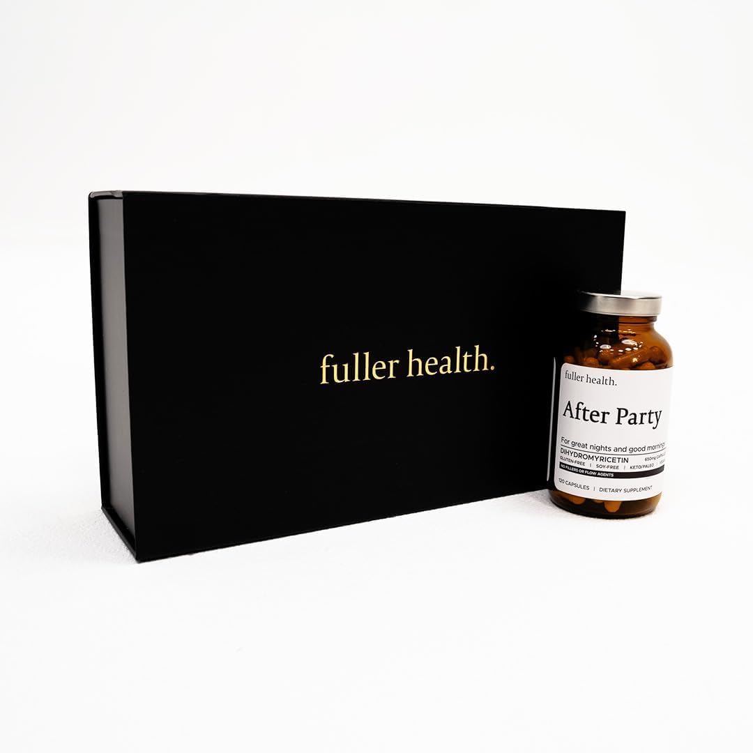 Fuller Health After Party DHM – 650 mg Capsules for Liver Support, Metabolism & Energy