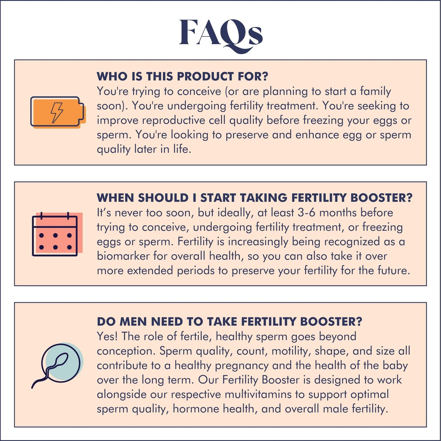FullWell Fertility Booster for Men & Women | Supports Egg Quality & Sperm Motility | 60 Servings | Dietitian-Formulated | 3rd-Party Tested