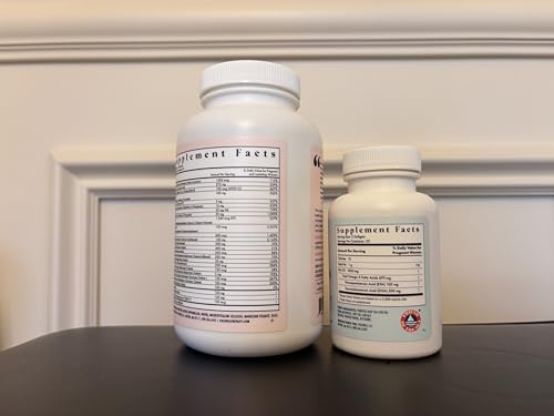 FullWell Prenatal Vitamin + DHA | 26+ Nutrients, Non-GMO, 30 Servings