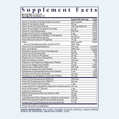 FullWell Women’s Multivitamin for Hormone & Reproductive Health | CoQ10, Magnesium & PQQ, 30 Servings