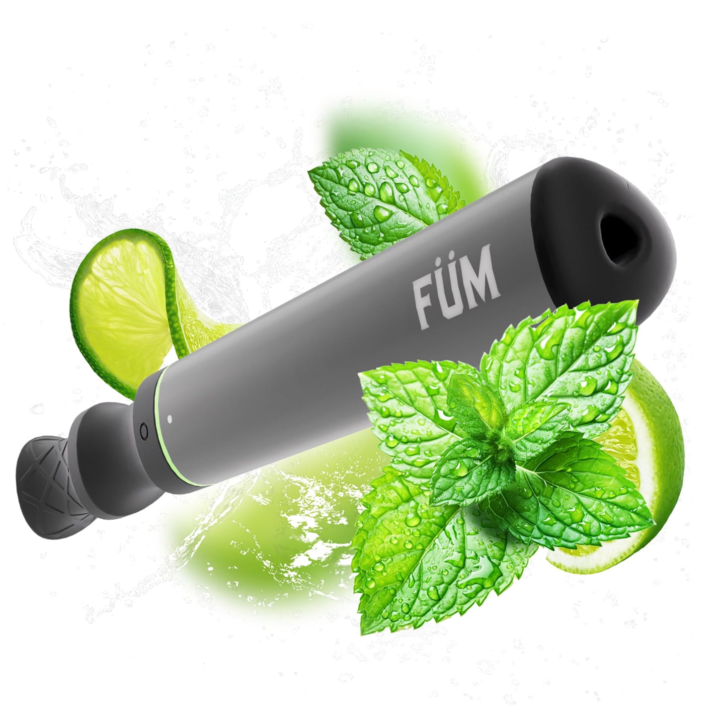 FÜM Zero Flavored Air Device | Fresh, Pocket-Sized Habit Support Tool | Weighted, Portable & Refreshing Air Inhaler Alternative | Crisp Mint