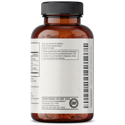 Futurebiotics Chill Pill + Ashwagandha, Rhodiola, St. John’s Wort, & L-Theanine - Non-GMO, 120 Vegetarian Tablets