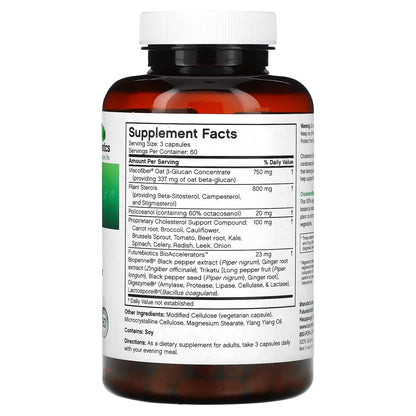 Futurebiotics CholesterolBalance - 180 Vegetarian Capsules | Supports Healthy LDL