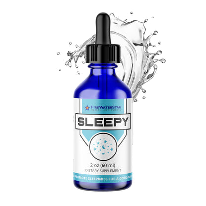 FWS Sleepy - Liquid Melatonin with Magnesium & L-Theanine | Natural Sleep Aid
