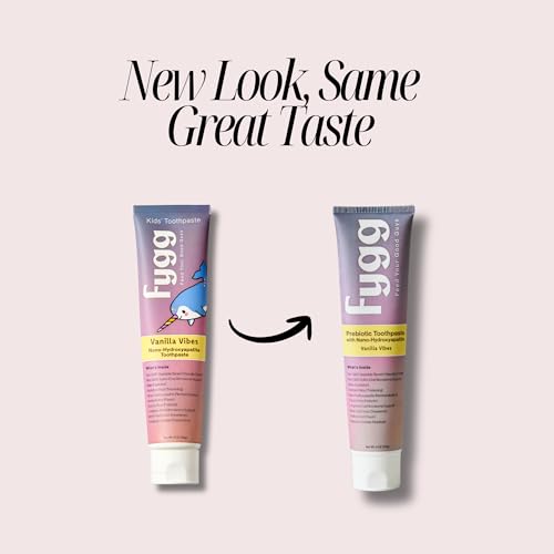 Fygg Nano Hydroxyapatite Toothpaste - Vanilla Vibes (4 Oz) | Fluoride-Free