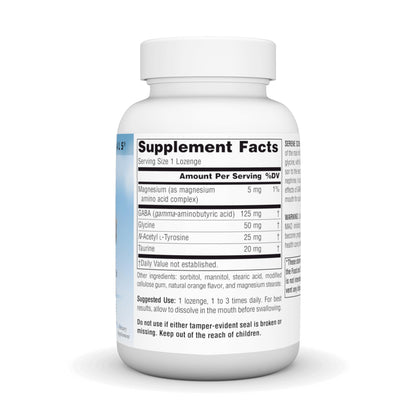 Source Naturals GABA Calm – Serene Science, Calming Mood Support, Orange Flavor (120 Lozenges)