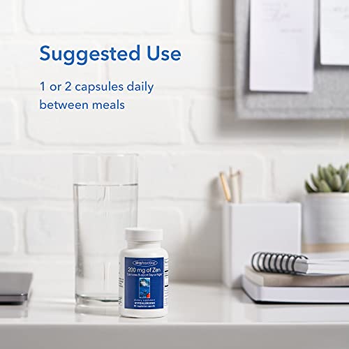 Allergy Research Group Zen: GABA + L-Theanine Calm Support for Day & Night — 60 Vegetarian Capsules