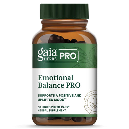 GAIA HERBS PRO Emotional Balance | Stress & Cognitive Health | Vegan 60 Servings