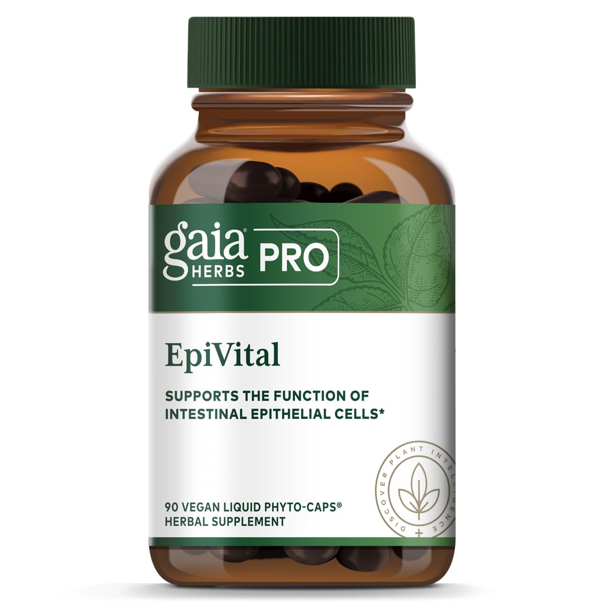 Gaia Herbs PRO EpiVital - Digestive Health Support - 90 Vegan Liquid Phyto-Caps