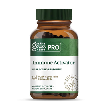 Gaia Herbs Pro Immune Activator - Immune Support (Echinacea, Elderberry)