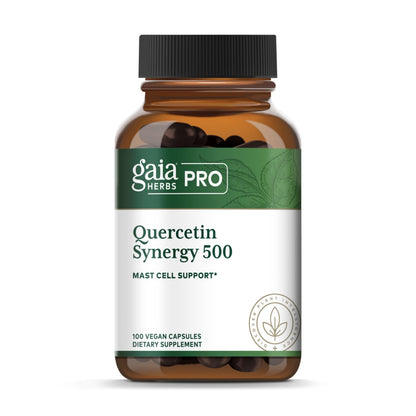 GAIA Herbs PRO Quercetin Synergy 500 – Immune & Cell Health, 100 Capsules