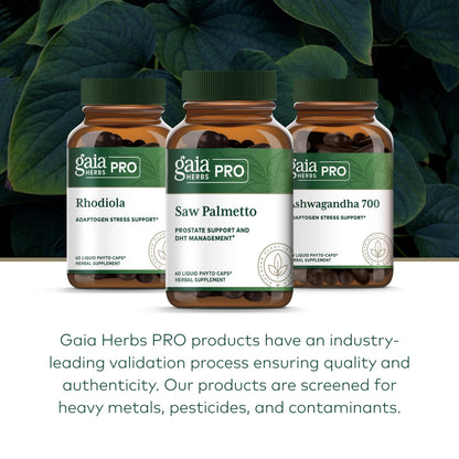 GAIA HERBS PRO Saw Palmetto PRO – Prostate Support, 60 Caps, Vegan