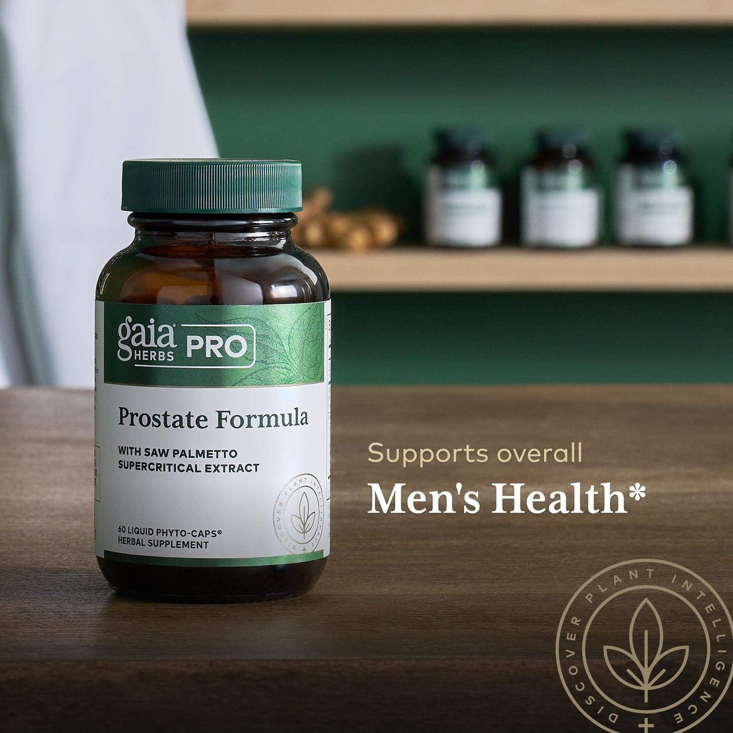 Gaia Herbs Pro Prostate Formula - Prostate Health Support | 60 Liquid Phyto-Caps