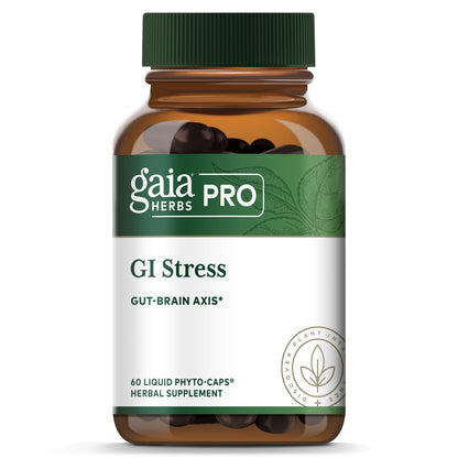 Gaia Herbs PRO GI Stress - Digestive Stress Support | 60 Liquid Phyto-Caps