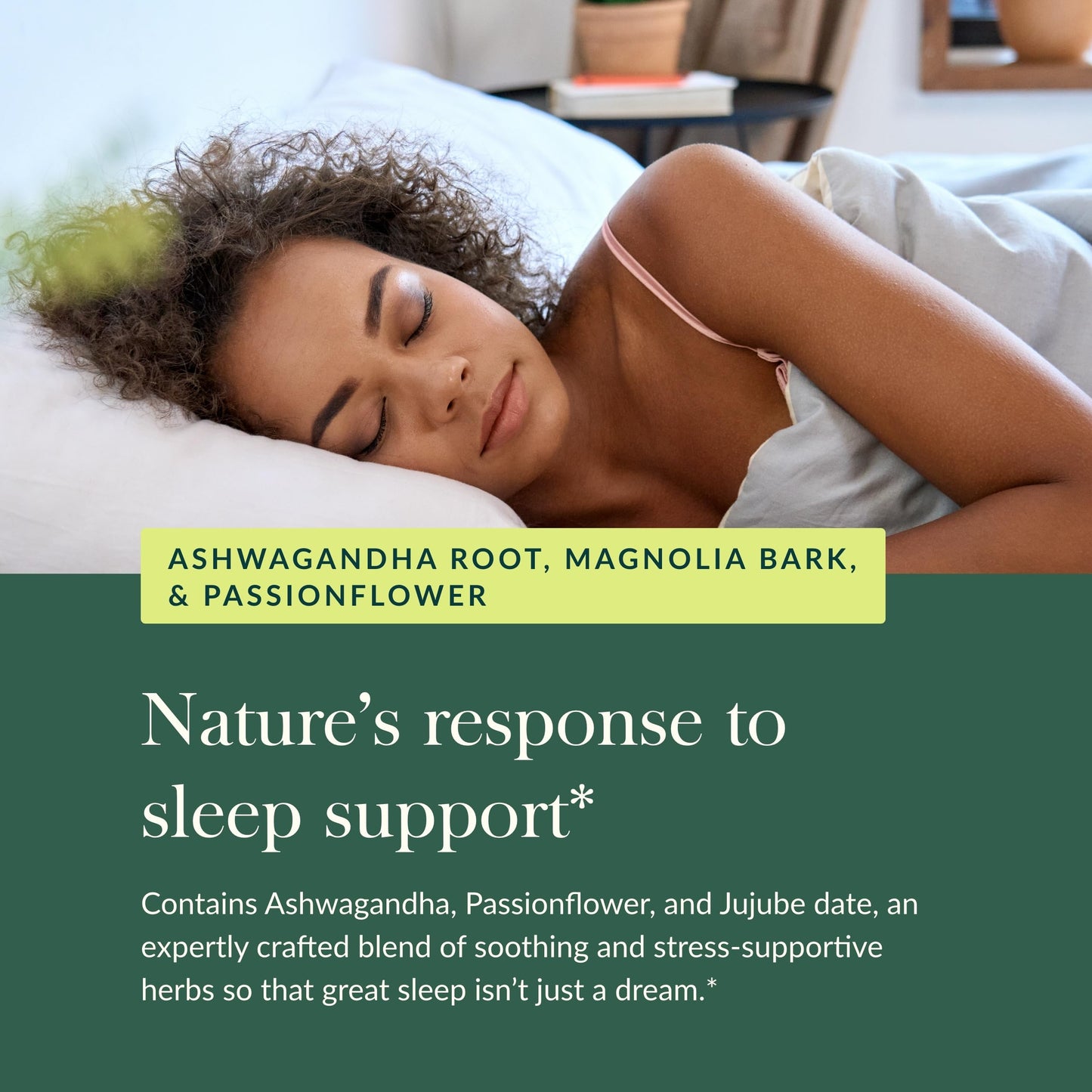 Gaia Herbs SleepThru – Sleep Support with Ashwagandha, Magnolia Bark, Passionflower & Jujube Date | 120 Vegan Liquid Phyto-Caps (60 Servings)
