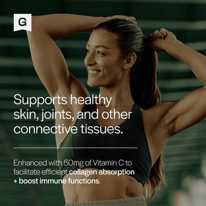 Gainful Collagen Performance Boost – Grass-Fed Bovine, Vitamin C, 14 Servings
