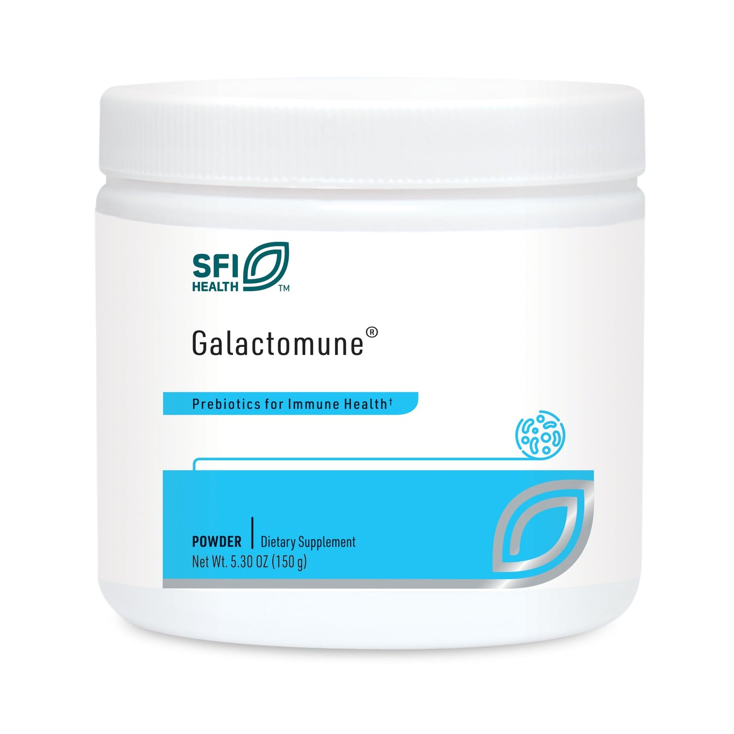 Klaire Labs Galactomune Powder – Immune Support, Prebiotic GOS + Beta-Glucan