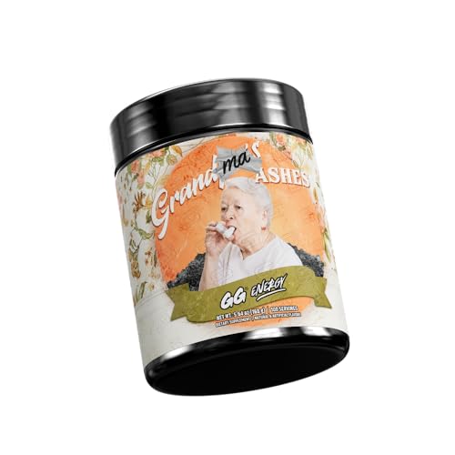 Gamer Supps GG Energy - Grandma's Ashes by Goons (100 Servings) | Keto, Sugar Free + Nootropics