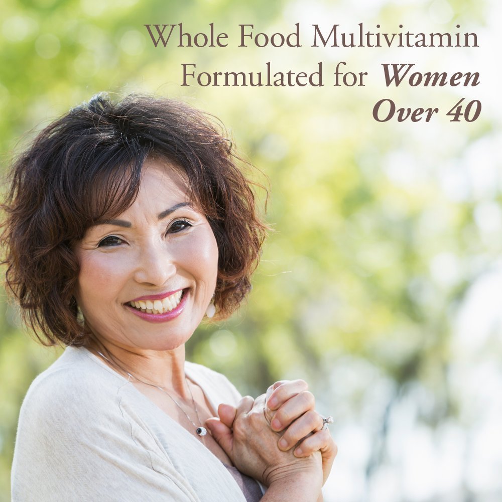 Garden of Life Organics Women 40+ Multivitamin – Organic, Vegan, Hormone & Breast Health Support (120 Tablets)