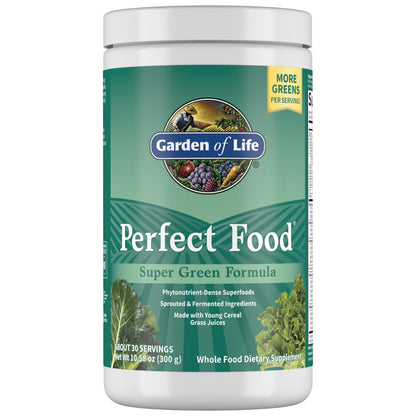 Garden of Life Perfect Food Super Green Formula – 30 Servings, 45 Superfoods