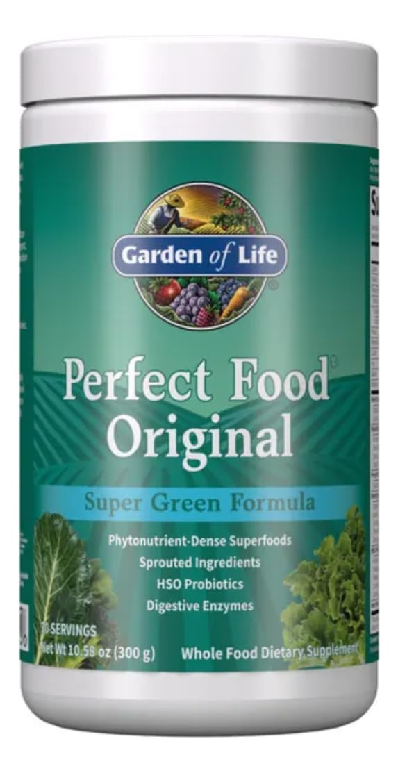 Garden Of Life Perfect Food Powder Super Green - 10.58 oz