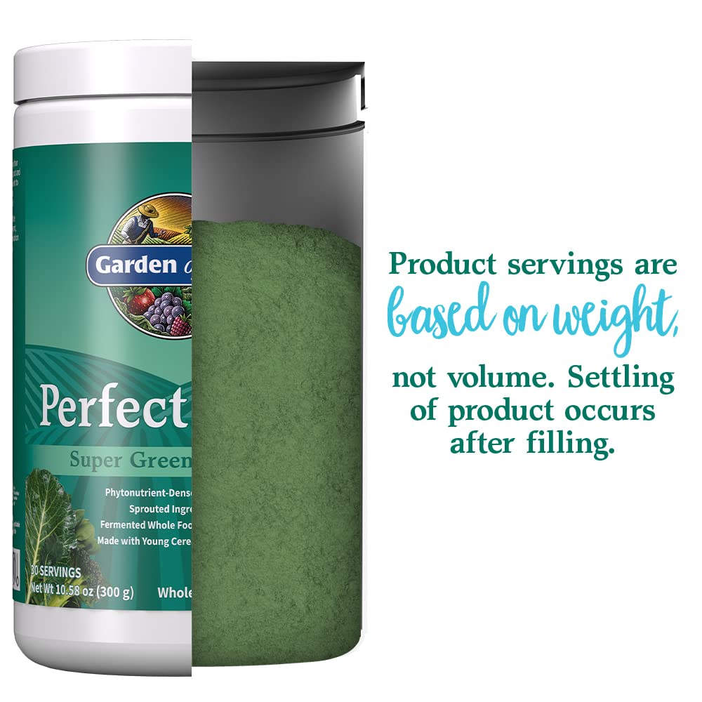 Garden of Life Perfect Food Super Green Formula – 30 Servings, 45 Superfoods