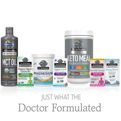 Garden of Life Dr. Formulated Probiotics Platinum Restore 200B CFU – 28 Veg Capsules | Vegan, Non-GMO, Gluten & Dairy Free