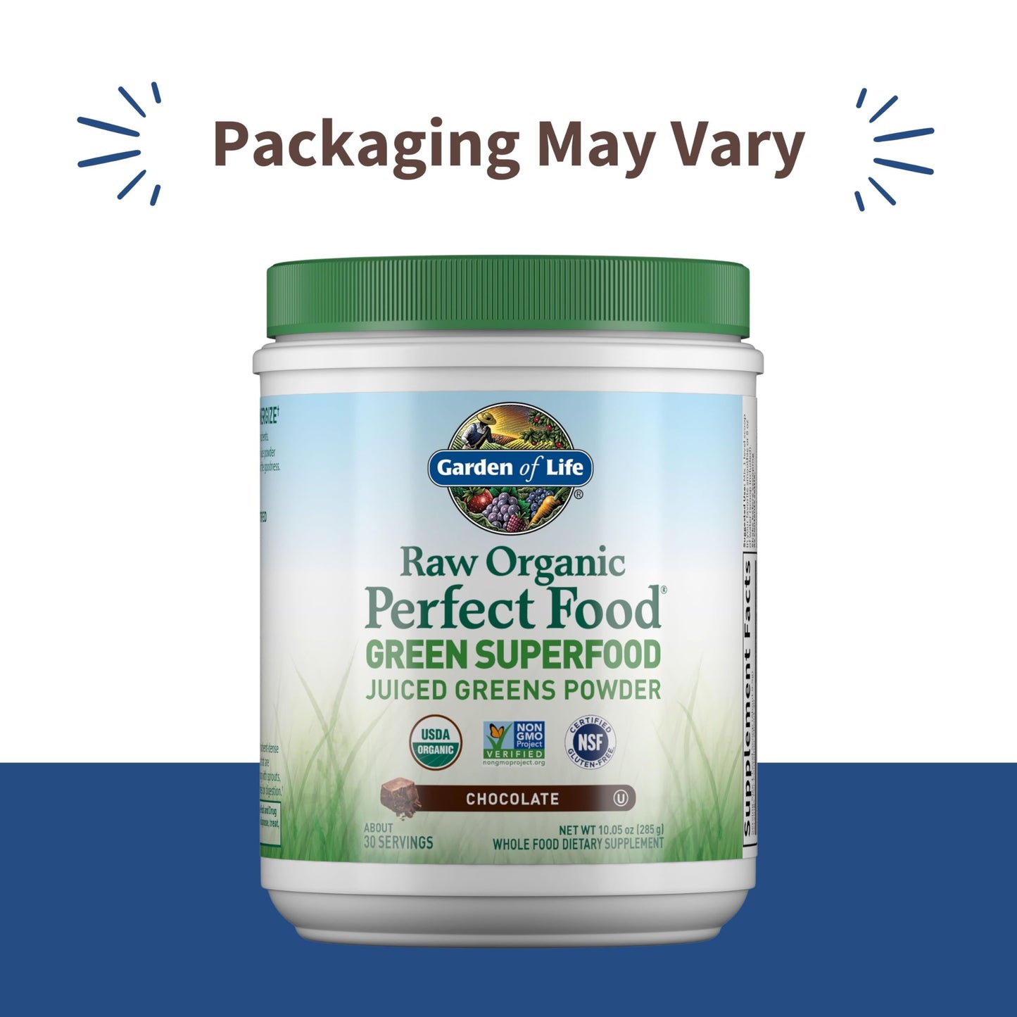 Garden of Life Raw Organic Perfect Food Chocolate – Green Superfood with Probiotics & Enzymes