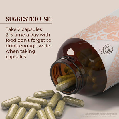 Garden Organics Quinine 60 Capsules - High-Potency Herbal Supplement | Vegan