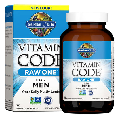 Vitamin Code Raw One for Men – Garden of Life | Once Daily Multivitamin