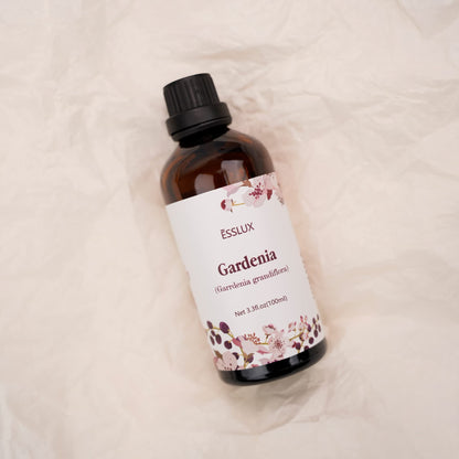 Gardenia Essential Oil 100ml (3.3 Fl Oz) – ESSLUX Aromatherapy