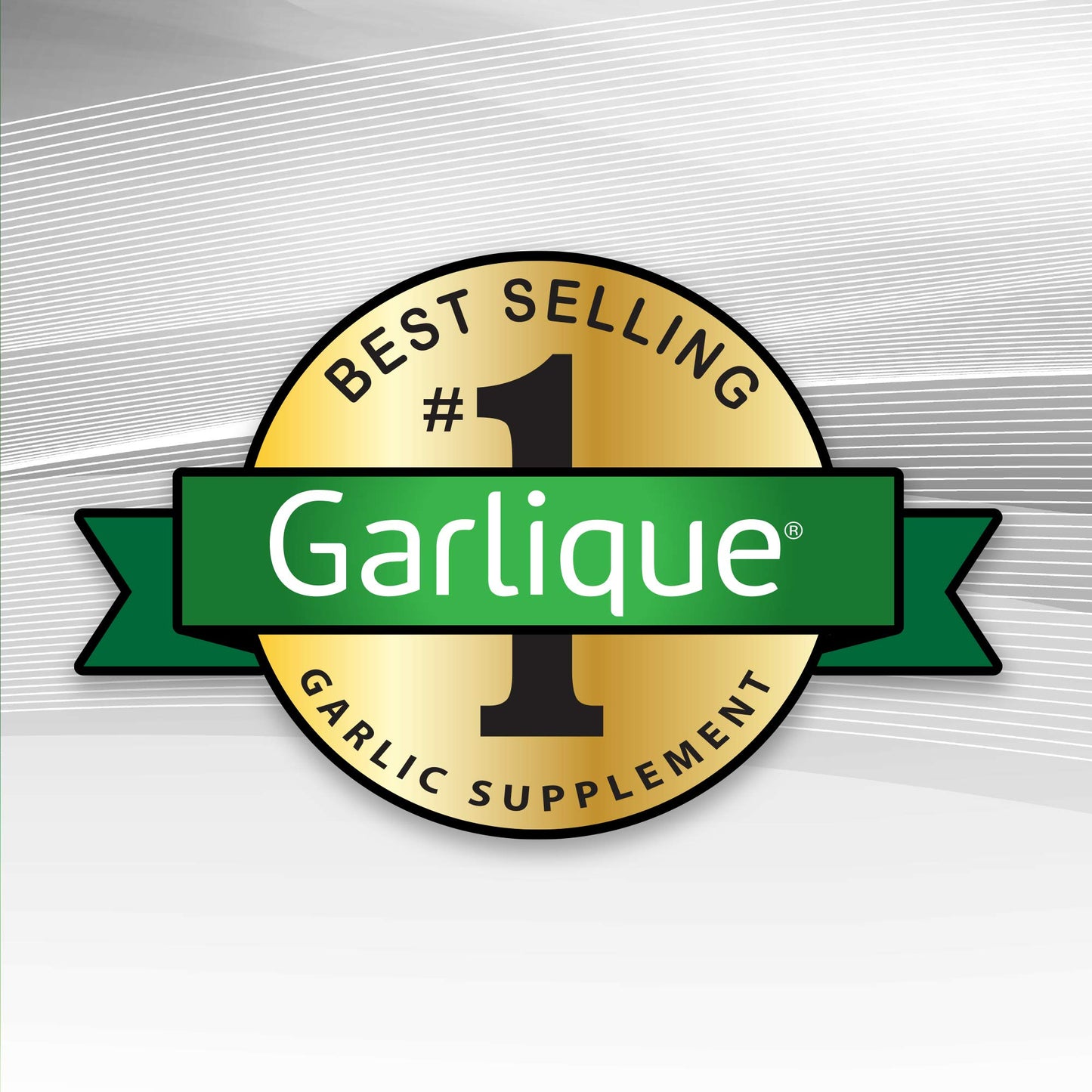 Garlique Cardiovascular Dietary Supplement Green 30 Count | Allicin 5,000mcg per Caplet