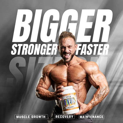 Gaspari SizeOn – Hybrid Intra-Workout Amino Acids & Creatine for Muscle Size & Recovery (3.59 lb Raspberry)