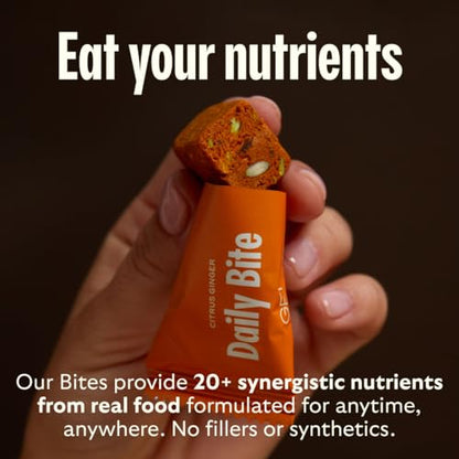 GEM Daily Multivitamin Bite for Women & Men – 28 Servings, Real-Food Nutrition