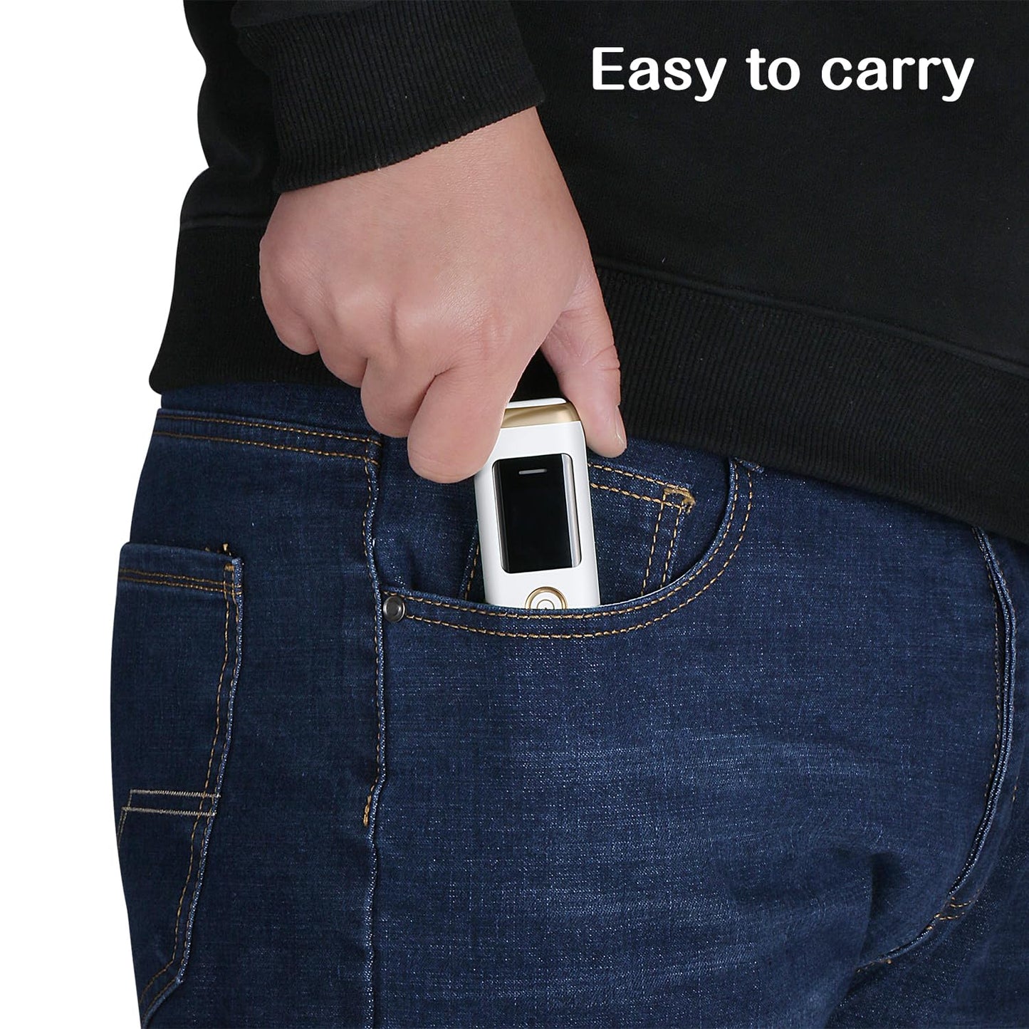 Gemusve Smart Oral Odor Freshening Rate Detector – Portable Real-Time Breath Monitor
