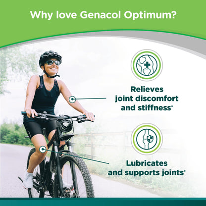 Genacol Optimum: Joint Support Tablets with Glucosamine, Chondroitin, MSM & Ultra-Hydrolyzed Collagen - 180 Count